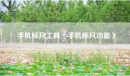 手机标尺工具（手机标尺功能）