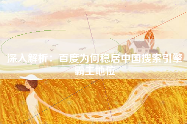 深入解析：百度为何稳居中国搜索引擎霸主地位