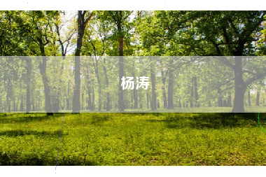 杨涛